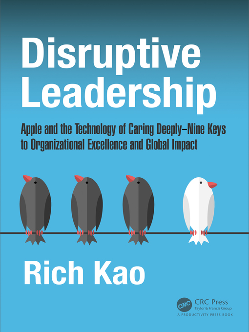 Title details for Disruptive Leadership by Rich Kao - Wait list